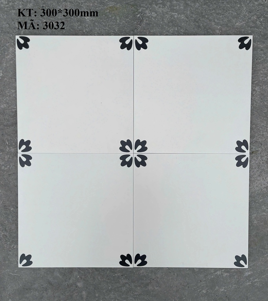 Gạch Bông men KT 300x300 mm MF3032 (1h/1.26m/14v)
