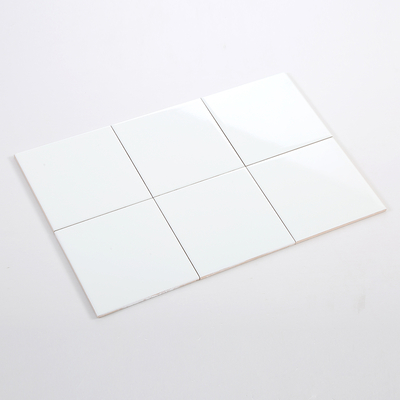 Gạch thẻ VN, KT 100x100 mm màu trắng bóng phẳng mã M1100_S  loại ưu