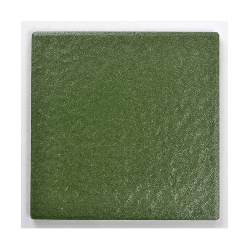 Gạch thẻ trang trí 200x200 mm BE406 màu xanh lá cây