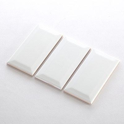 Gạch thẻ trang trí cao cấp VN, KT 75x150mm màu trắng bóng vát mã STA75150-B (F28CHOIWH0306BPV2) loại 1