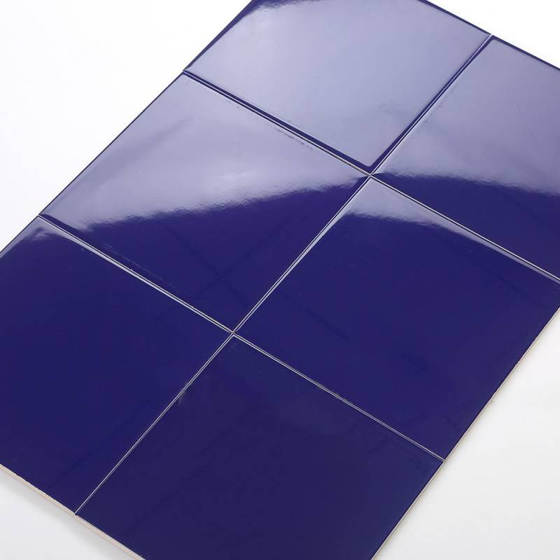 Gạch thẻ 100x100 bóng phẳng màu xanh dương M1108