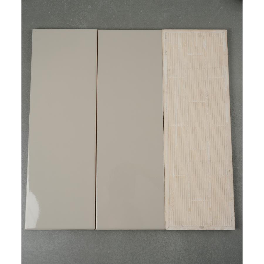 Gạch thẻ VN, KT 150x450mm xám bóng phẳng mã FA0618P