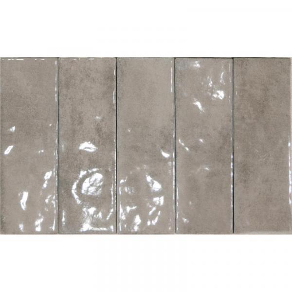 Gạch thẻ xám bóng sóng mặt KT 75x230mm mã LNA752303G