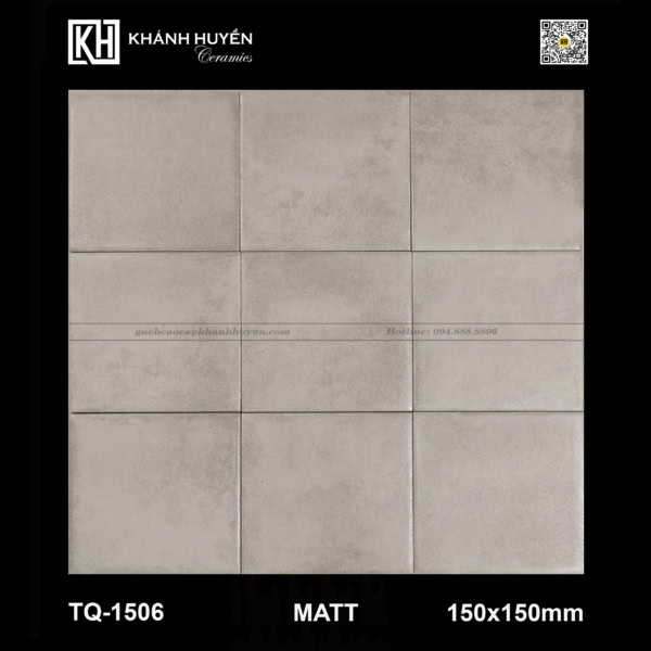 Gạch thẻ 150×150 mm TQ-1506