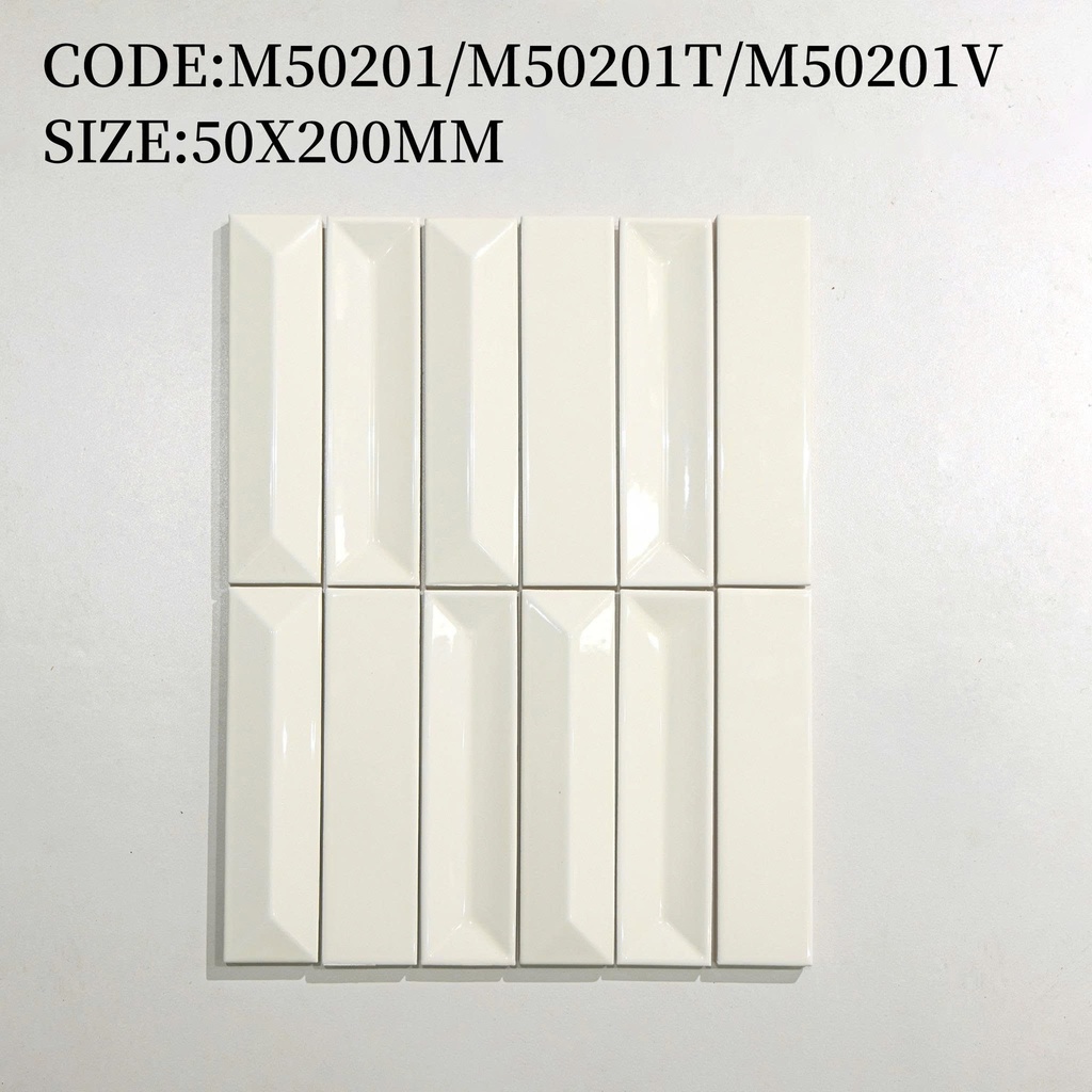 Gạch thẻ 50x200mm nhập khẩu cao cấp M50201