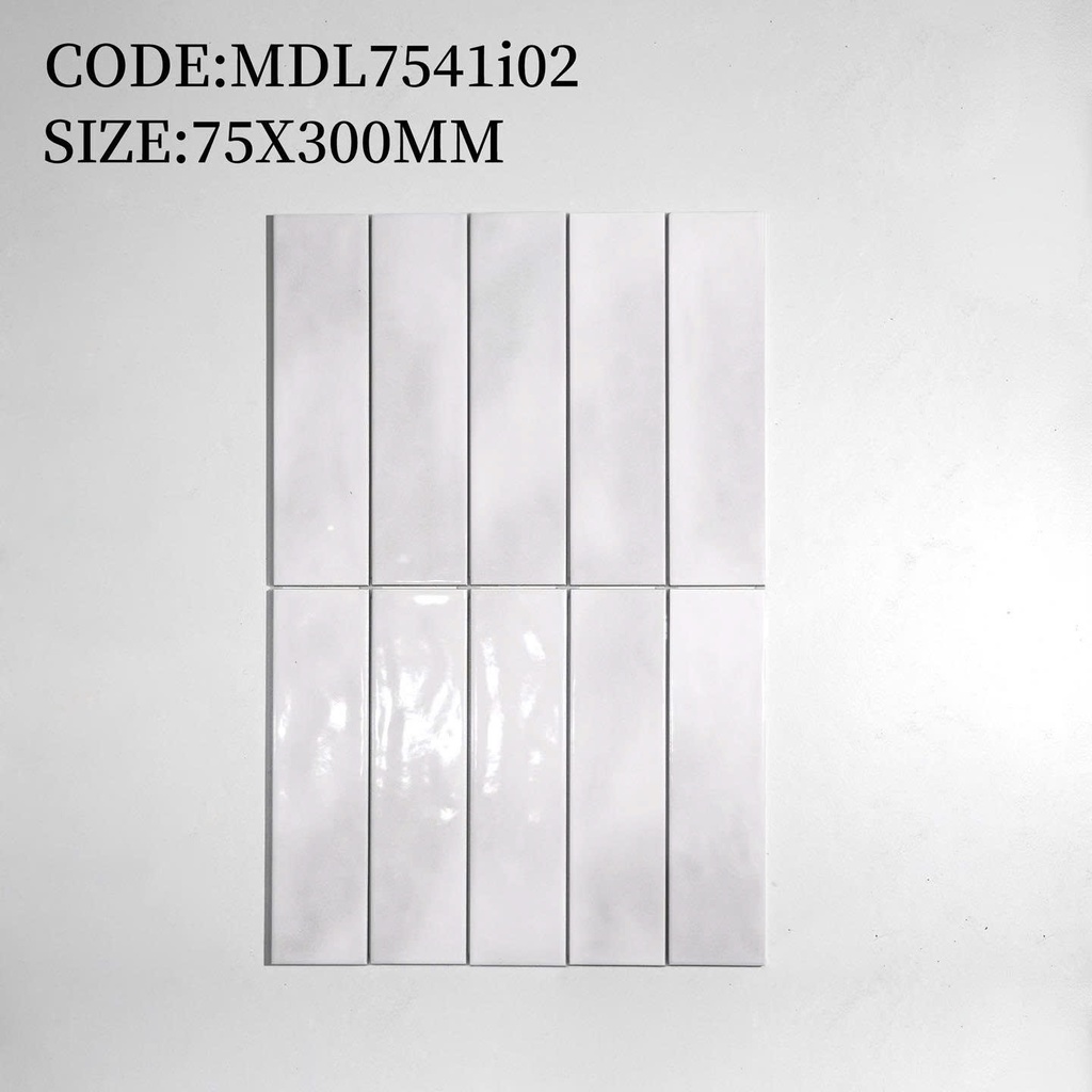 Gạch thẻ 75x300mm men bóng loang nhập khẩu cao cấp MDL7541i02