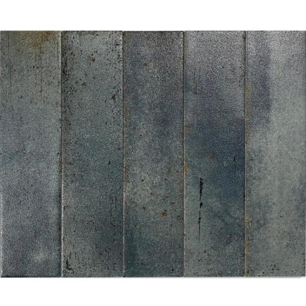 Gạch thẻ Porcelain mờ phẳng ánh kim KT 75x300 mm mã MD7536G18-SG