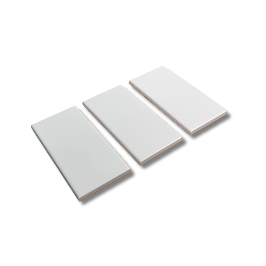 Gạch thẻ trang trí cao cấp VN,  KT 75x150 màu trắng mờ phẳng mã PSTA75156 (0281P) loại ưu