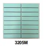Gạch mosaic que đũa nhập khẩu, Màu xanh lá nhạt, mã 3205M, KT vỉ 300x300 mm