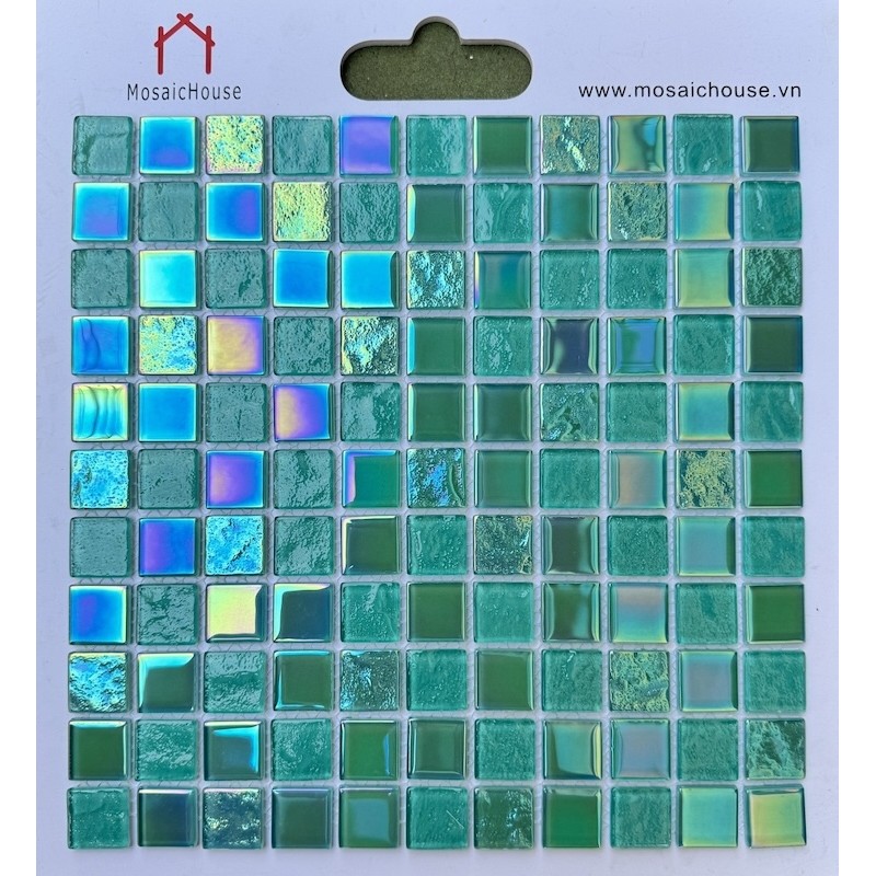 Gạch mosaic thuỷ tinh kiểu MH7032
