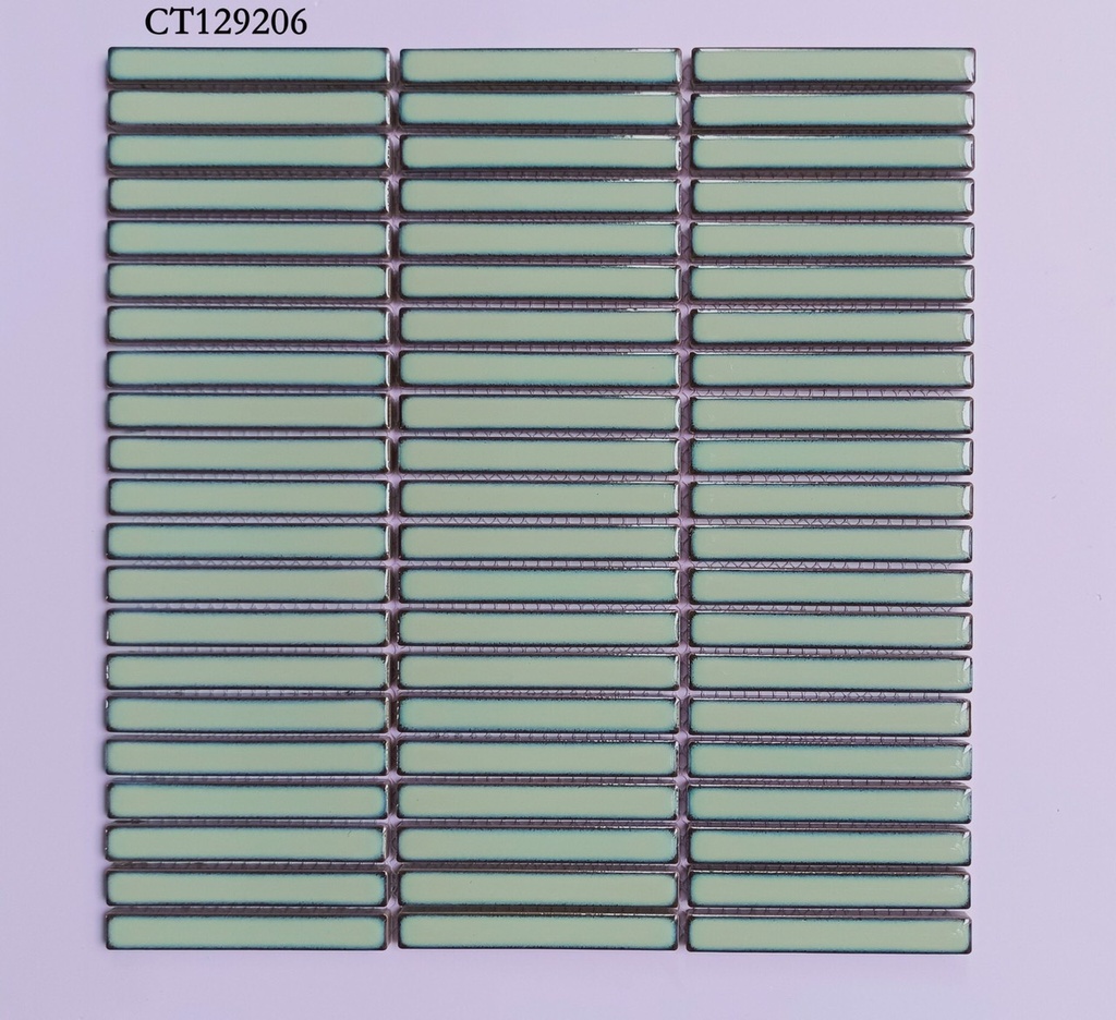Gạch Mosaic que TQ, KT viên 12x92mm, KT vỉ 280x292 mm 