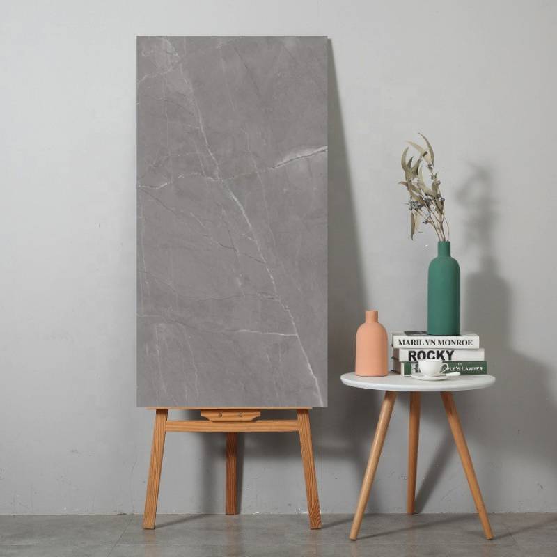 Gạch khổ lớn cao cấp nhập khẩu Ấn Độ KT 600x1200 mm Xương Porcelain mặt matt mã Gris Pulpis Grey