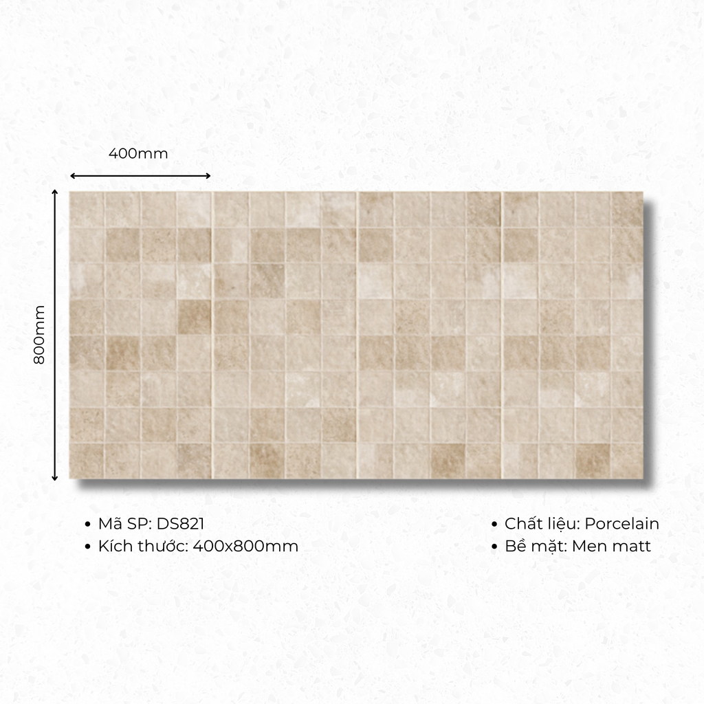 Gạch ốp lát 400x800 mã M821 (1thùng/1.92m2/6v/36,5kg)