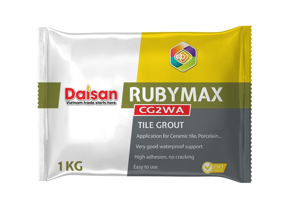 Keo chà mạch màu đen Ruby Max RCM-B