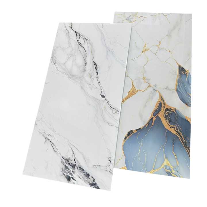 Gạch lát nền porcelain mài bóng cao cấp 600x1200 giả đá marble