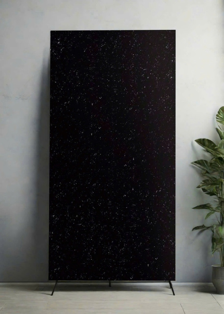 Gạch lát nền đen hạt chấm trắng Vogue Black KT 60x120cm