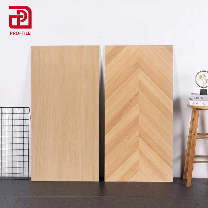 Gạch gỗ đặc biệt 600*1200mm chống trơn, vân gỗ tự nhiên, dành cho phòng ngủ chính và phòng khách