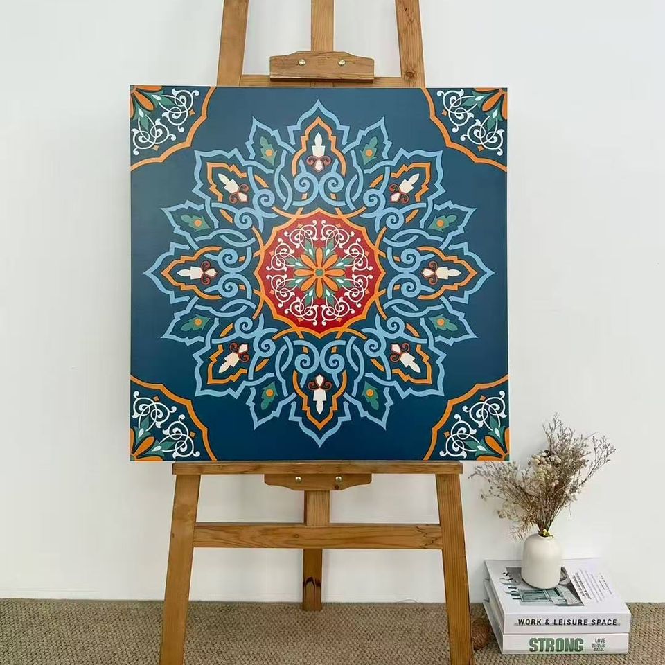 Gạch hoa văn cổ 600x600mm chống trơn