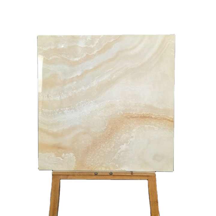 Gạch lát nền men sứ đá cẩm thạch Jade Look 600x600mm cho khách sạn, nhà ở, văn phòng