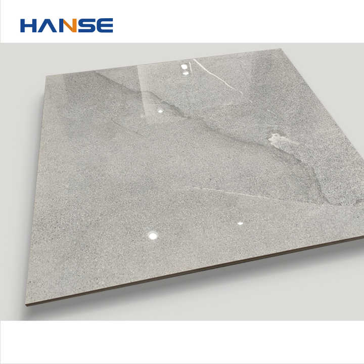 Gạch lát nền đồng nhất thiết kế hiện đại, vân đá mài bóng, kiểu mới