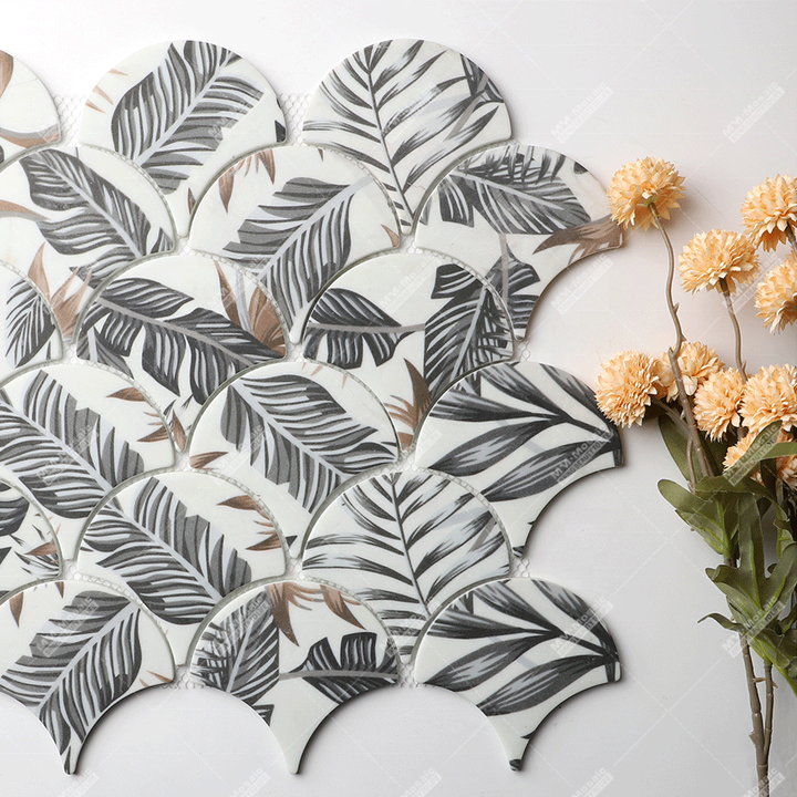 Gạch lát tường mảnh ghép thủ công vintage