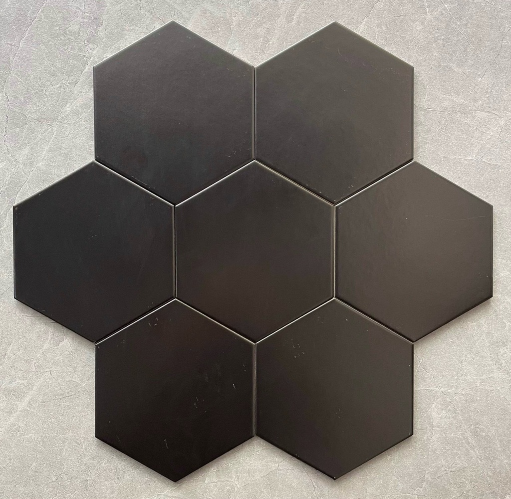 Gạch lục giác đen KT 200x230x115 mm