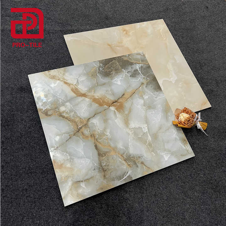 Gạch men bóng đánh bóng Look Stone 600*600mm