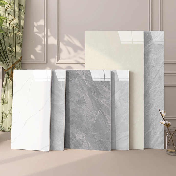 Gạch men giả đá cẩm thạch toàn thân Quảng Đông 600x1200mm