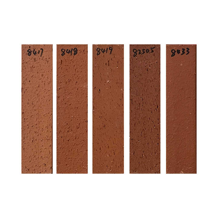 Gạch men gốm tráng men hiện đại phong cách gạch klinker chia mặt, nhiều màu sắc, chất lượng tốt, dẻo dai, dùng cho tường và sàn ngoài trời