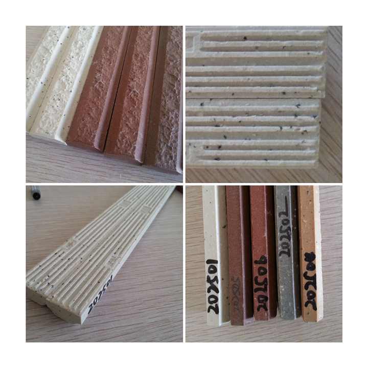 Gạch men tre, gạch hình đũa rất phổ biến