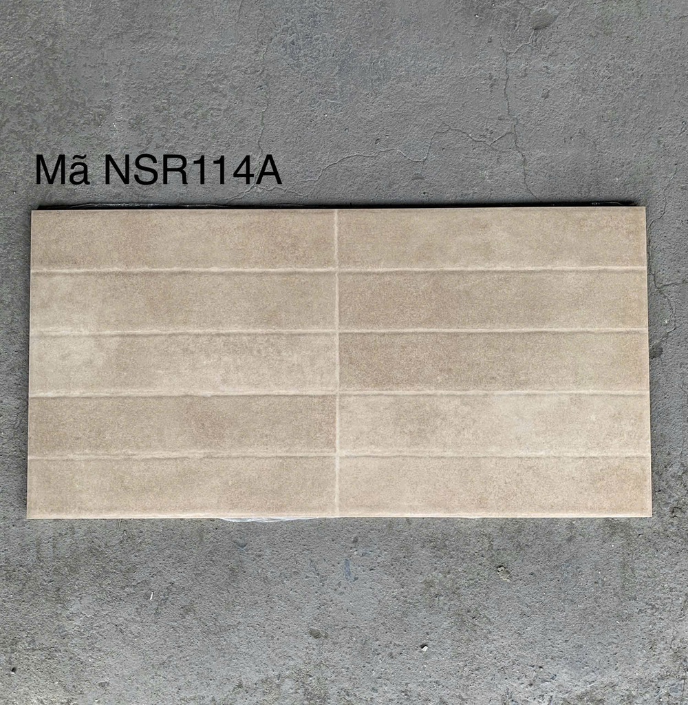 Gạch trang trí mờ KT 300x600 mm mã NSR114A (1h/1.44m/8v)