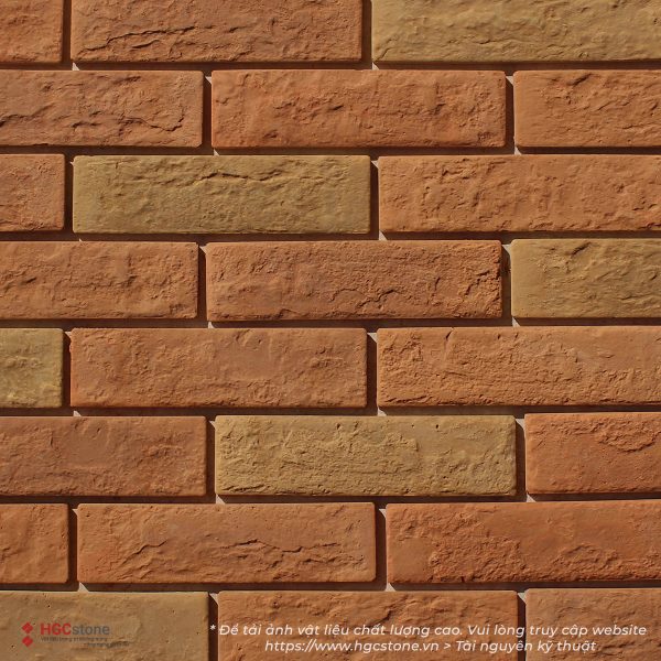 Gạch trang trí vàng cam