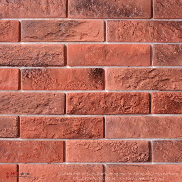 Gạch trang trí đỏ cháy