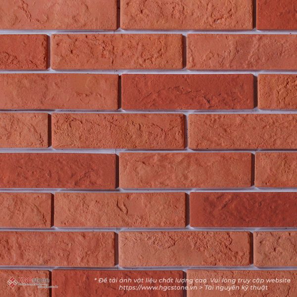 Gạch trang trí đỏ tươi