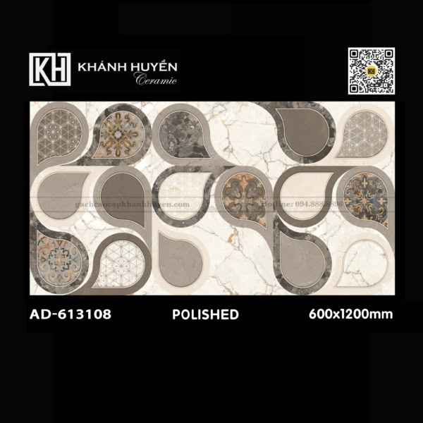 Gạch ốp lát 600×1200 AD-613108