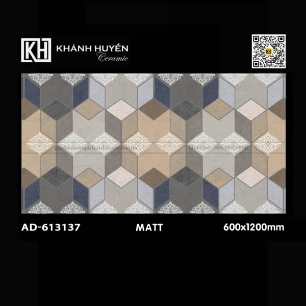 Gạch ốp lát 600×1200 AD-613137