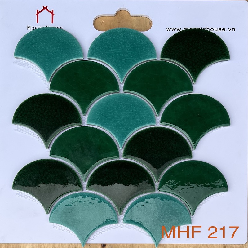 Gạch Mosaic Vảy Cá MHF 217