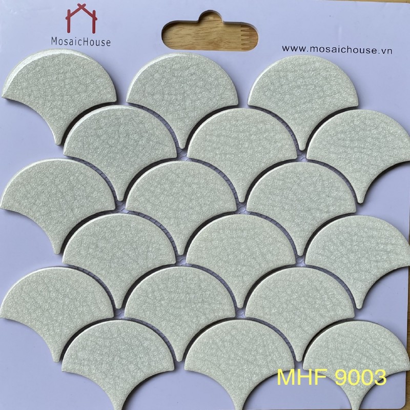 Gạch Mosaic Vảy Cá Rạn 2 lớp MHF 9003