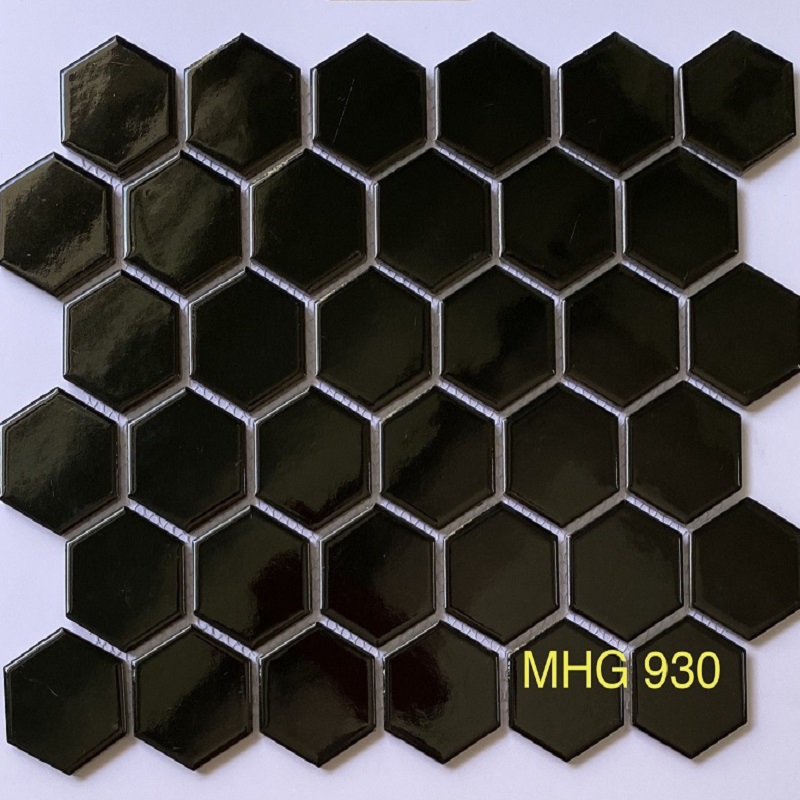 Gạch Mosaic gốm đen bóng MHG930x