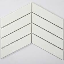 Gạch Mosaic xương cá trắng bóng KT 318.5x244mm mã SZ006 (GR32000)