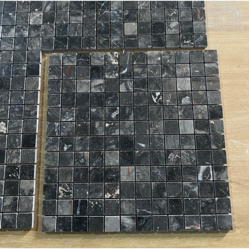 Gạch Mosaic đá tự nhiên KT chip 42x42 mm mã LUX-42PV004
