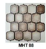 Gạch mosaic cao cấp nhập khẩu, màu nâu, KT vỉ 300x300 mm, MHT 88