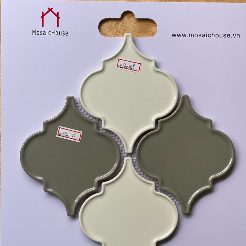 Gạch Mosaic Mix 306x306mm Màu Xanh Biển MHG 457