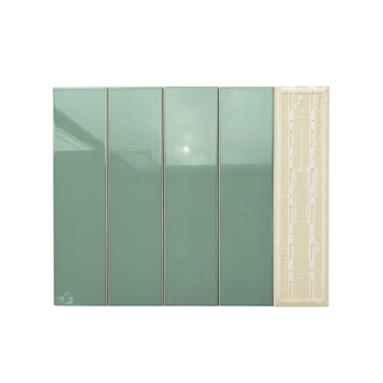 Gạch thẻ xanh mint bóng phẳng loại 1 KT 75x300 mm mã STA75315P_SA