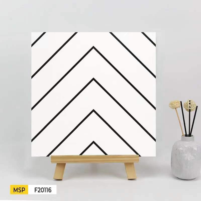 Gạch bông TQ, KT 200x200 mm, Xương Porcelain mặt mờ mã 20116 (GB20116)