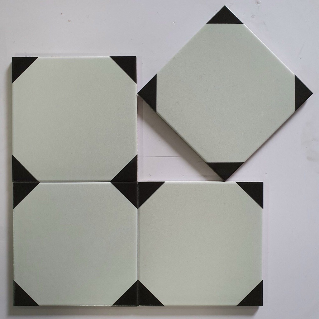 Gạch bông TQ, KT 200x200 mm, Xương Porcelain mặt mờ mã F2118/MHB112