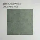 Gạch bông TQ, KT 300x300 mm, Xương Porcelain mặt mờ mã MF3166L (1h/1m/11v)