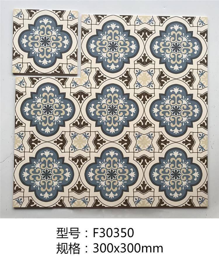 Gach bông 300x300 mm mã F30350