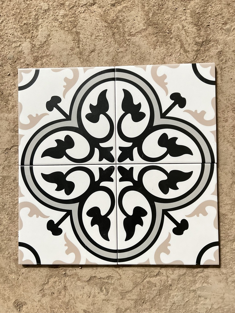 Gạch bông BCR201 KT 200x200 mm