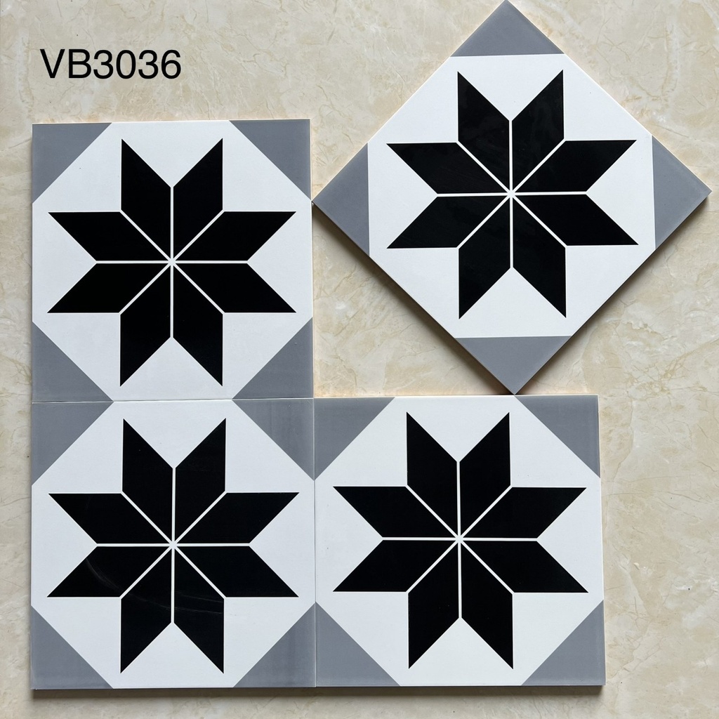 Gạch Bông 300x300 mm Men Matt VB3036